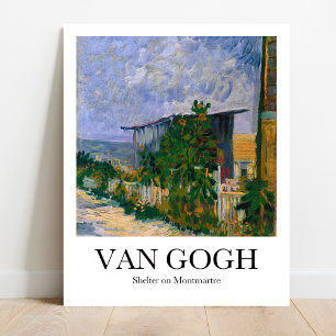 Affiche Hébergement à Montmartre par Vincent Van Gogh