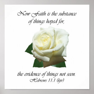 Affiche Hébreux 11:1