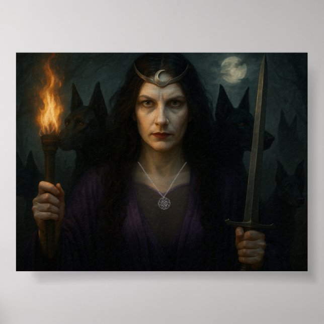 Affiche Hecate, déesse du carrefour (Devant)