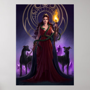 Affiche Hecate Goddess