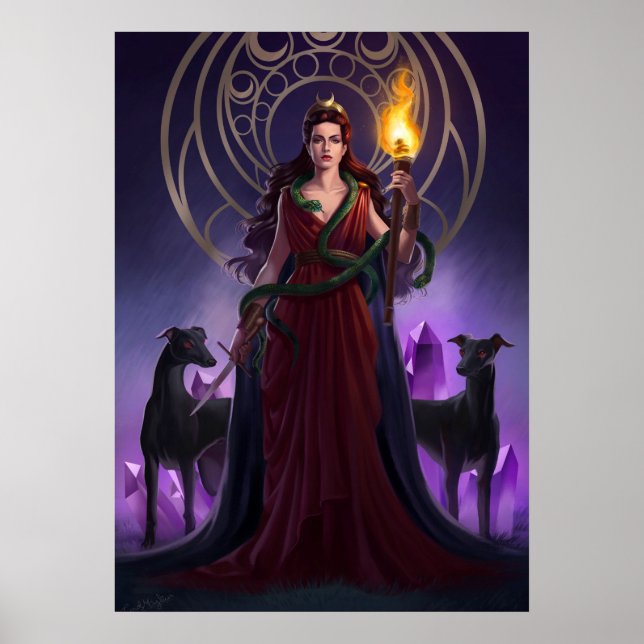 Affiche Hecate Goddess (Devant)