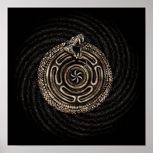 Affiche Hecate Wheel avec nos oboros (Devant)