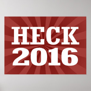 Affiche Heck - Joe Heck 2016