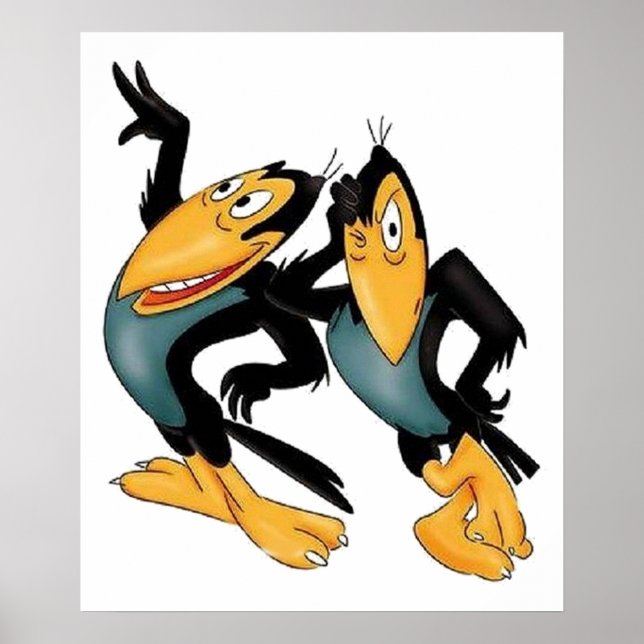 Affiche Heckle et Jeckle (Devant)