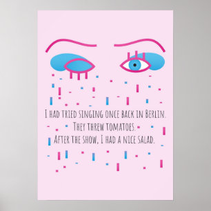 Affiche hedwig et pouce en colère