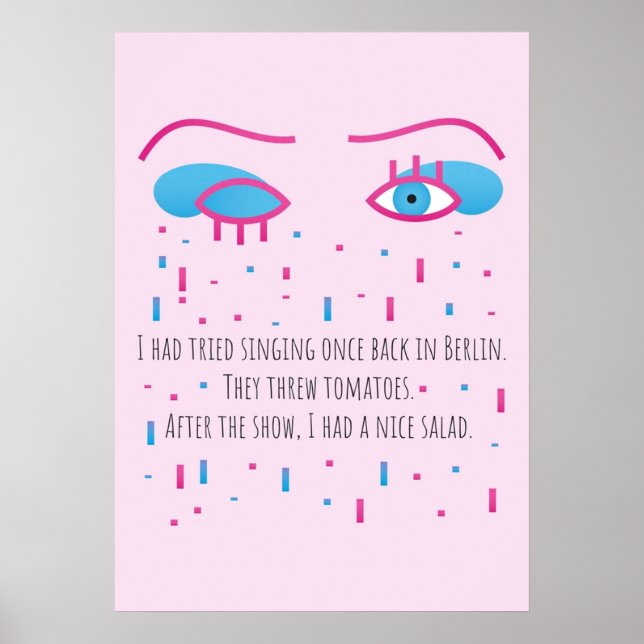 Affiche hedwig et pouce en colère (Devant)