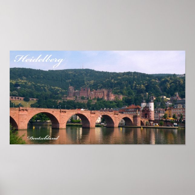 Affiche Heidelberg (Devant)
