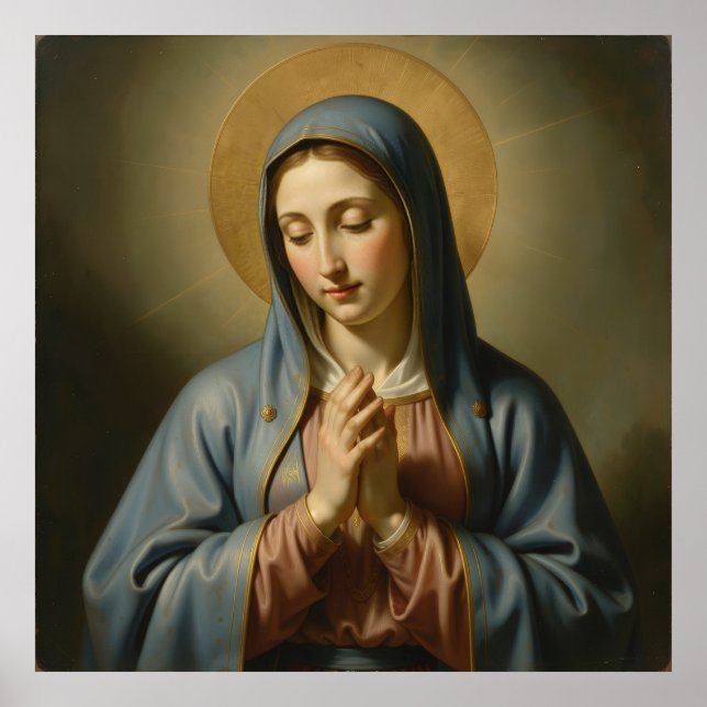 Affiche Heilige Mutter Gottes – Göttliche Liebe & Schutz´2 (Devant)