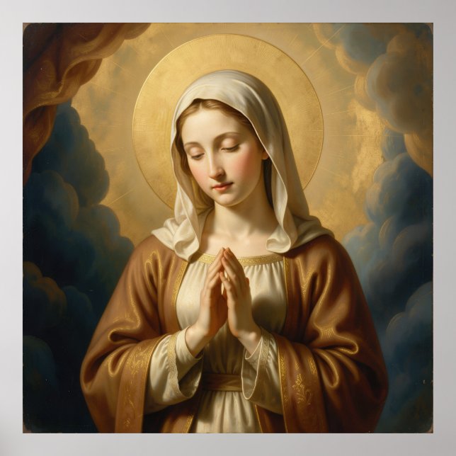 Affiche Heilige Mutter Gottes – Göttliche Liebe & Schutz´3 (Devant)