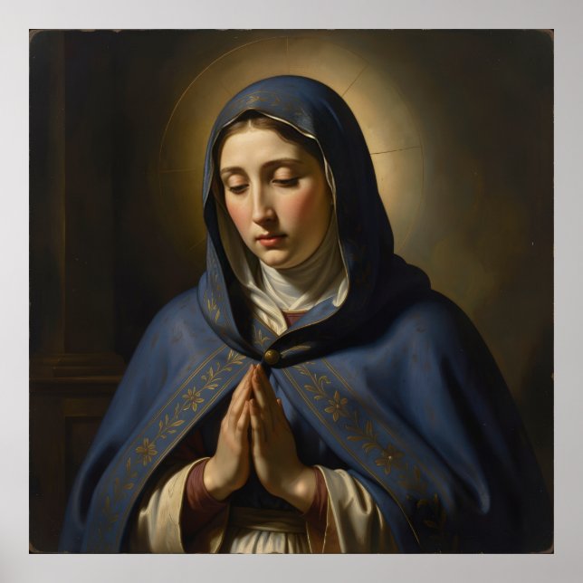 Affiche Heilige Mutter Gottes – Göttliche Liebe & Schutz´4 (Devant)