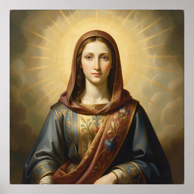 Affiche Heilige Mutter Gottes – Göttliche Liebe & Schutz´6 (Devant)