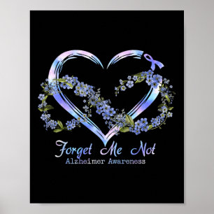 Affiche Heimer Sensibilisation Oubliez-moi pas Infinity Co
