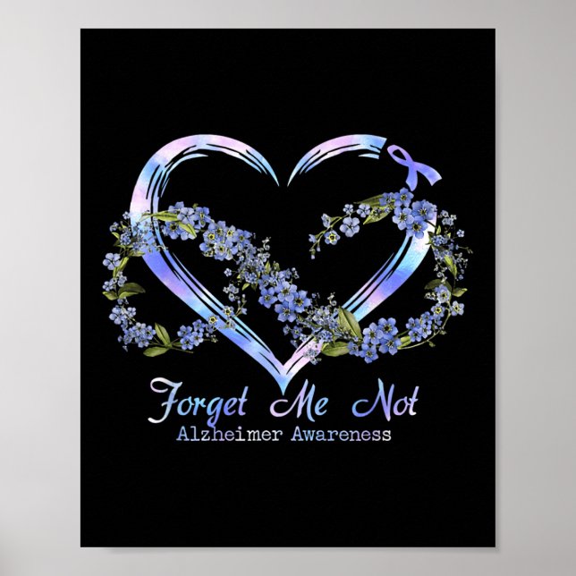 Affiche Heimer Sensibilisation Oubliez-moi pas Infinity Co (Devant)