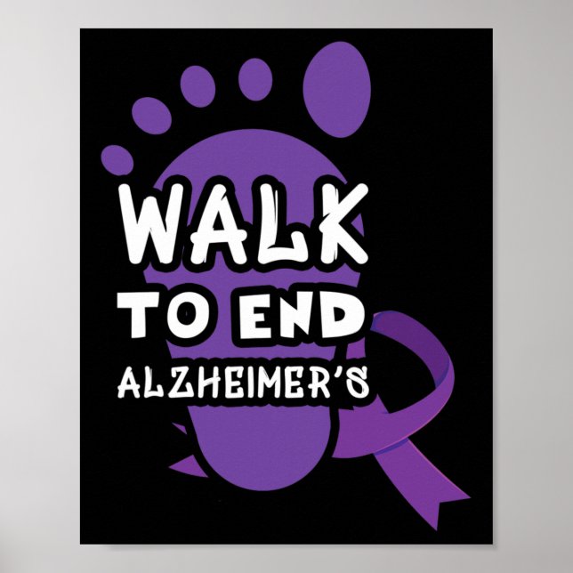Affiche Heimer Walk To End Heimerheimer Heimerheimers Awar (Devant)