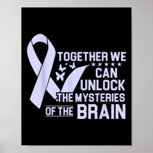Affiche Heimerheimer Blessure cérébrale Design Purple Heim