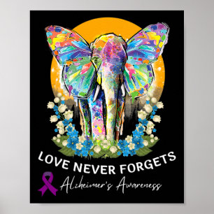Affiche Heimerheimer Elephant Love N'oublie jamais Heimerh