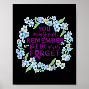 Affiche Heimerheimer Forget-me-not Flower Wreath Heimerhei