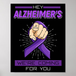 Affiche Héimerheimer Maladie Chemise Cerveau perte mémoire