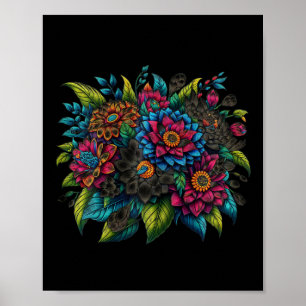 Affiche Heimerheimer Purple Floral Pansy Démence Heimerhe