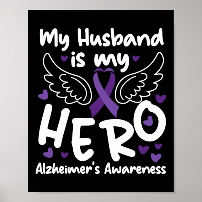 Affiche Heimerheimer's Dementia Awareness Support Husnd My (Devant)