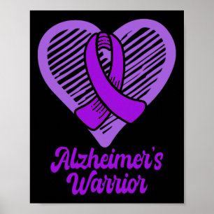 Affiche Heimerheimer's Warrior Heimerheimer Sensibilisatio