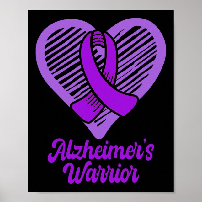 Affiche Heimerheimer's Warrior Heimerheimer Sensibilisatio (Devant)