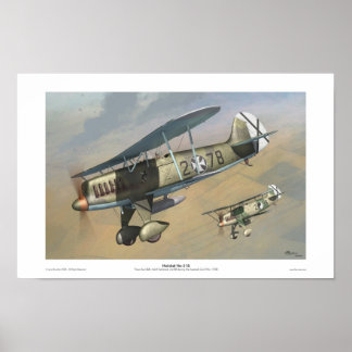 Affiche Heinkel He-51B
