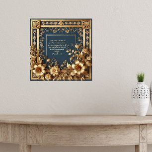 Affiche - Heirloom Grace Bible Verse Personnalisable Téléc