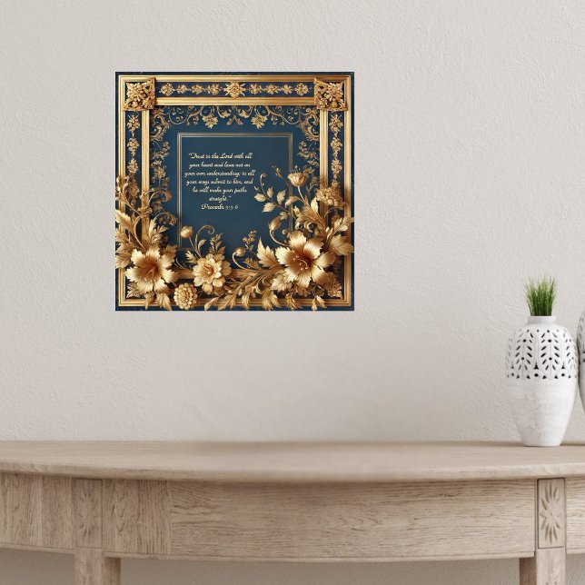 Affiche - Heirloom Grace Bible Verse Personnalisable Téléc (Créateur téléchargé)