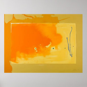 Affiche Helen Frankenthaler - Bilbao - 1998