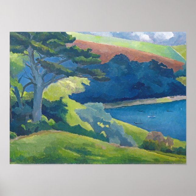 Affiche Helford Passage Cornwall (Devant)