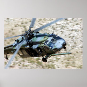Affiche Hélicoptère HH-60G Pave Hawk