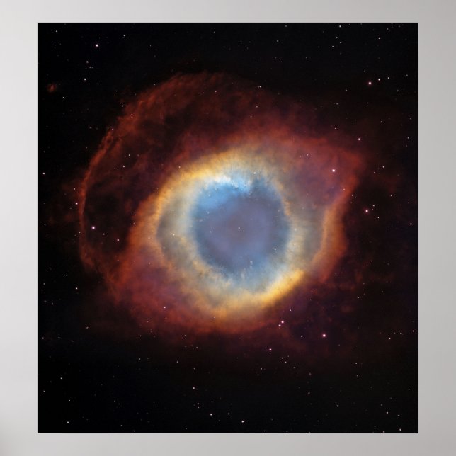 Affiche Helix Nebula (Devant)