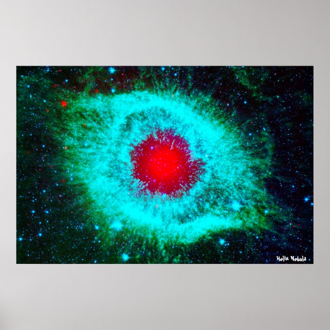 Affiche Helix Nebula (Devant)