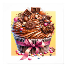 Affiche Hello Cupcake