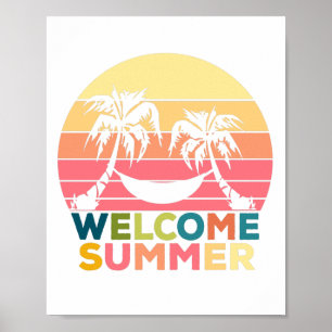 AFFICHE HELLO SUMMER