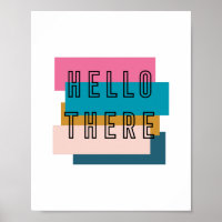 Hello There Design graphique de typographie