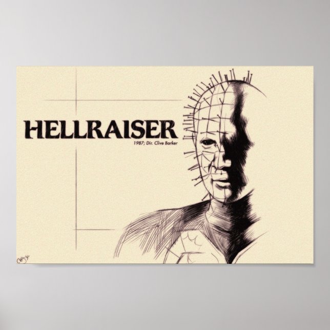 Affiche Hellraiser (Devant)