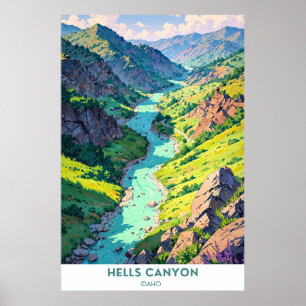 Affiche Hells Canyon, Idaho