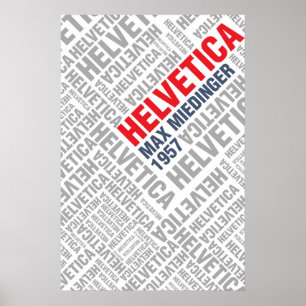 Affiche helvetica