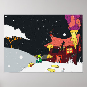 Affiche Helvetica Nouveau par Finnlee Burge