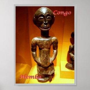 Affiche Hemba Male - Congo