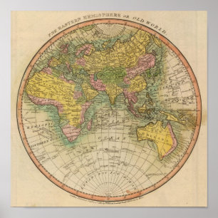 Affiche Hémisphère Est