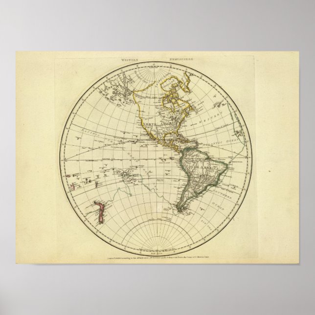 Affiche Hémisphère occidental 12 (Devant)
