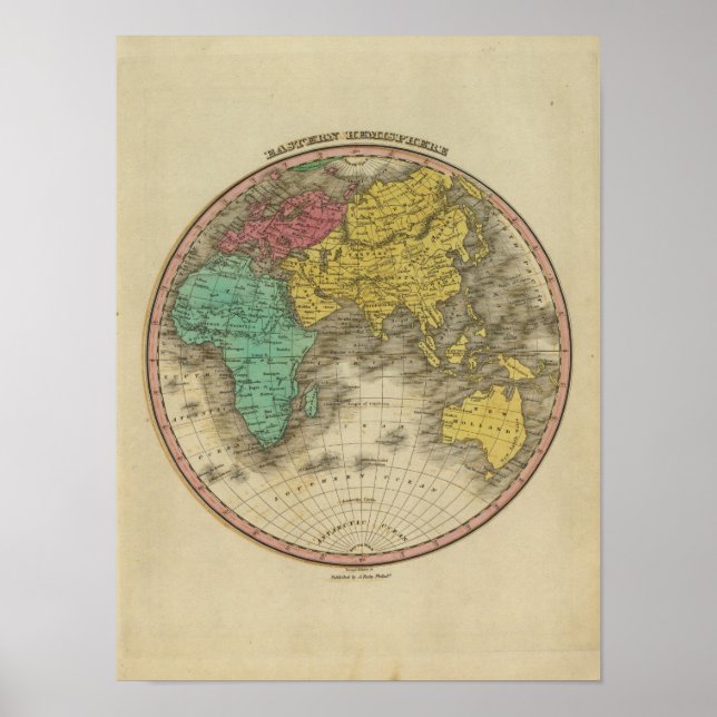 Affiche Hémisphère oriental 15 (Devant)