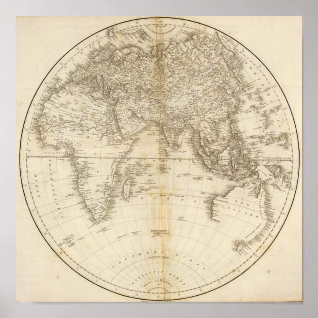 Affiche Hémisphère oriental 4 (Devant)