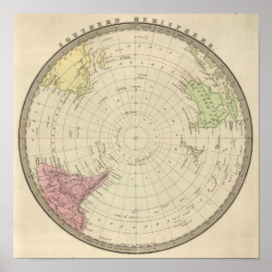 Affiche Hémisphère Sud 3