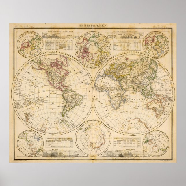 Affiche Hémisphères (Devant)