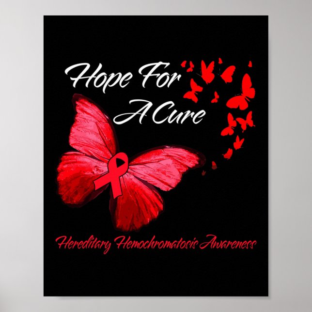 Affiche Hémochromatose héréditaire Sensibilisation Papillo (Devant)