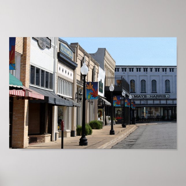 Affiche Henderson, Texas (Devant)